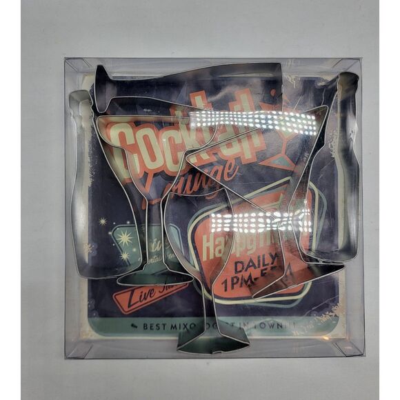 Cocktail Cookie Cutters - Picture 2 of 6